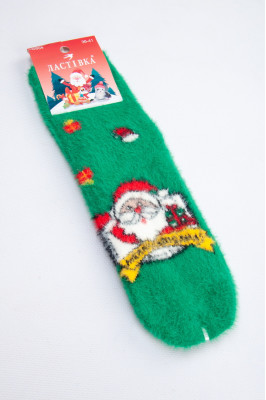 Шкарпетки жіночі новорічні норка